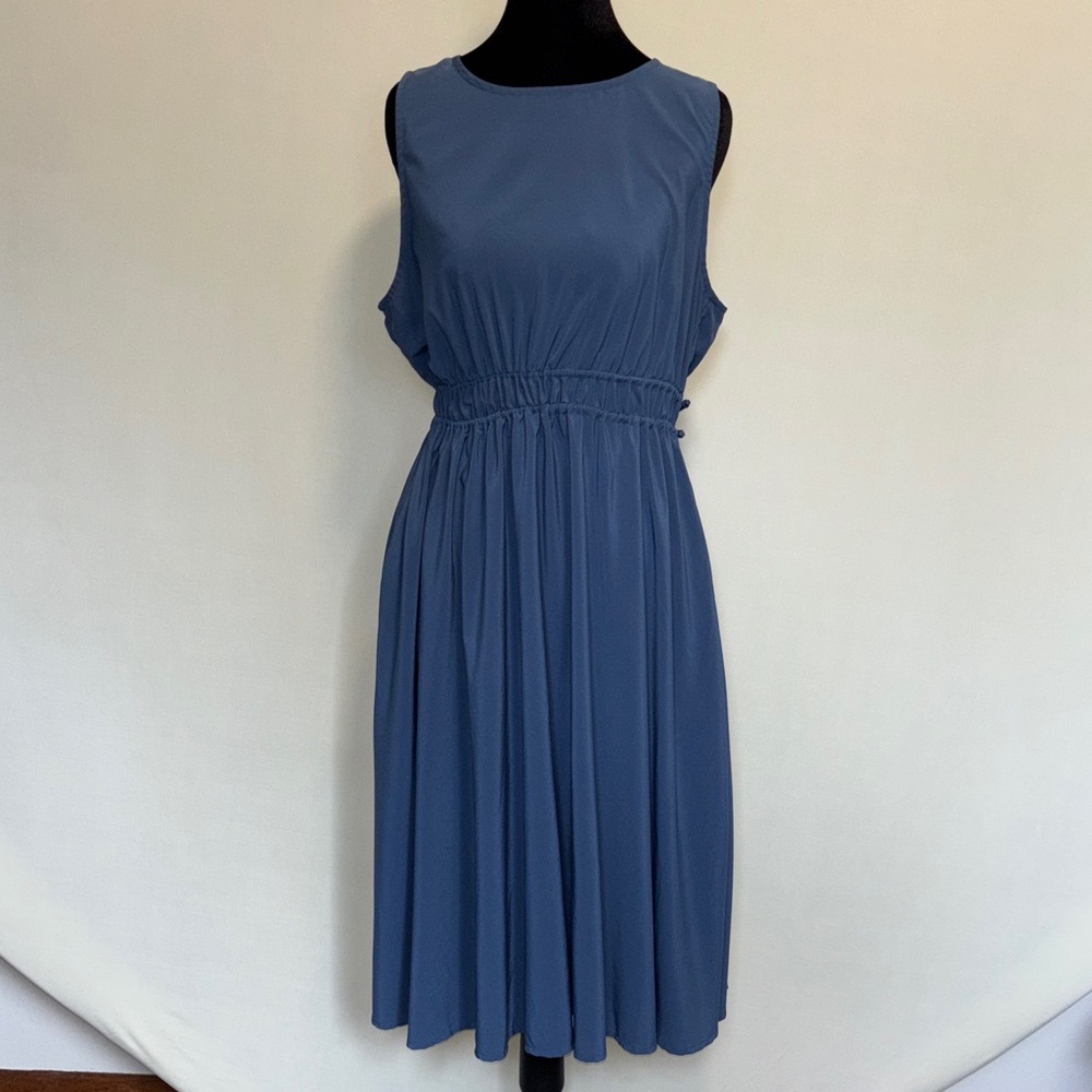 Zella Sleeveless Elegant Blue Athletic Dress